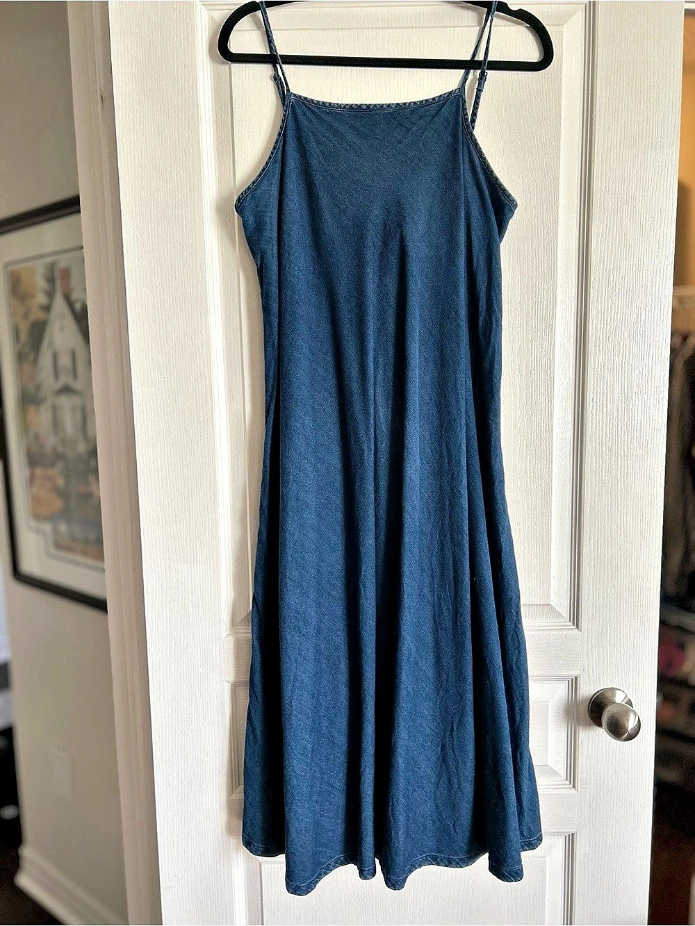 Gap Denim Midi Dress Size Medium